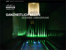 Tablet Screenshot of bellevuestudio.ch