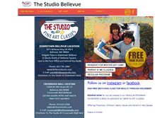 Tablet Screenshot of bellevuestudio.com